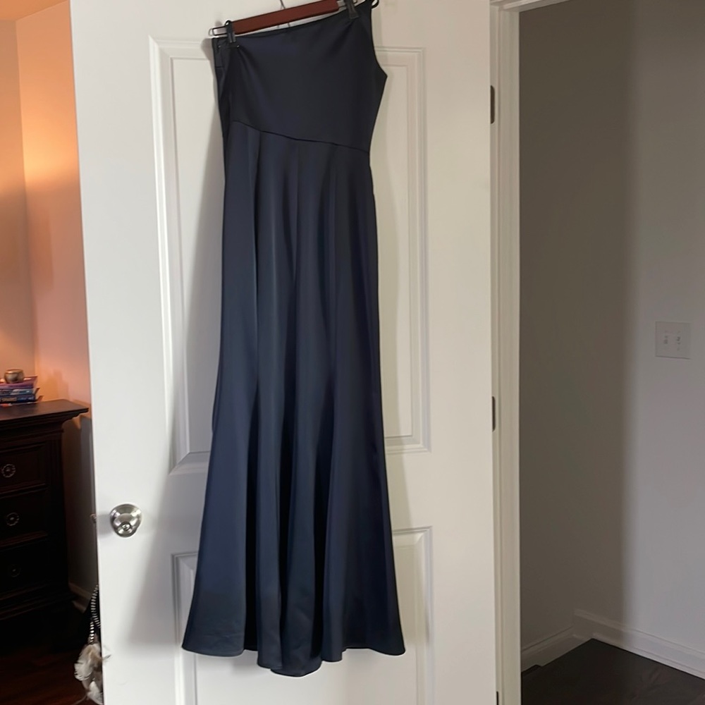 Amsale Navy Bridesmade/ Formal Dress